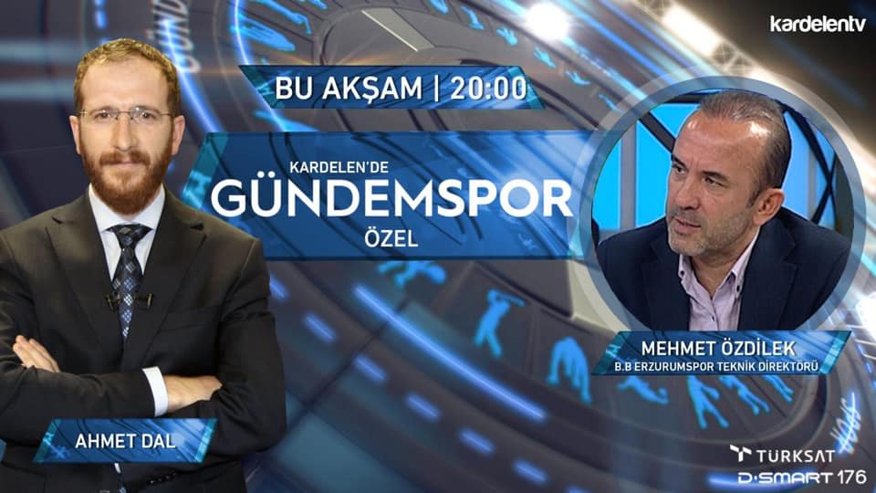 Gündemspor Özel'in Bu Haftaki Konuğu ''Mehmet Özdilek''